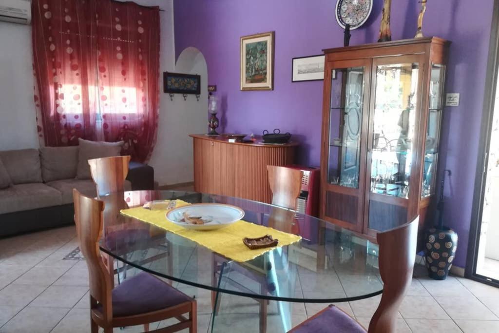 Villa Emma con panorama Etna a 10 minuti dal mare Lentini Exterior foto