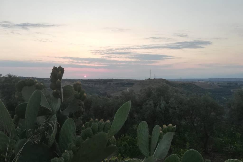 Villa Emma con panorama Etna a 10 minuti dal mare Lentini Exterior foto