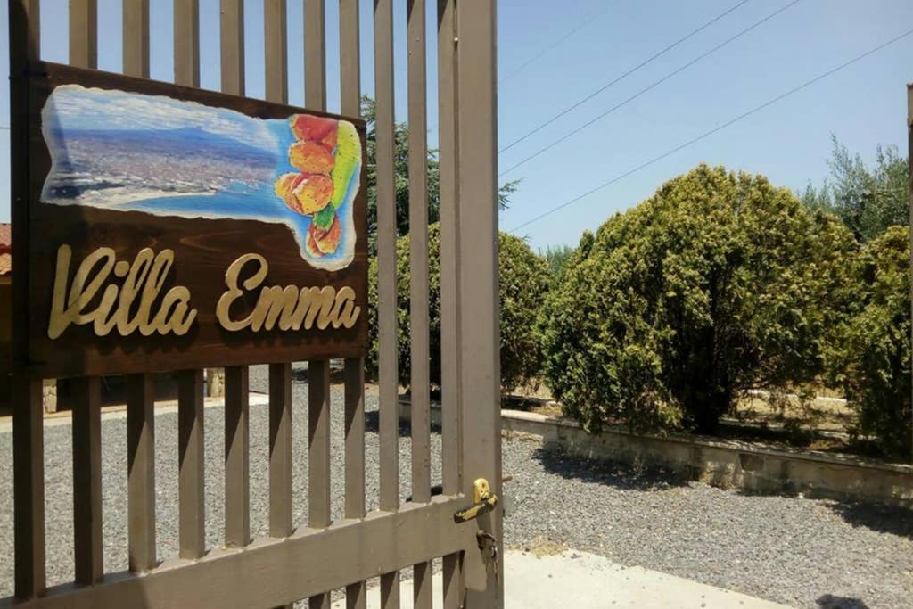 Villa Emma con panorama Etna a 10 minuti dal mare Lentini Exterior foto